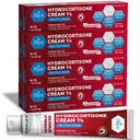 MED Pride Hydro Cortisone (Hydrocortisone) Cream 1% OTC Bulk Pack of 4 X 1 Oz Anti-Itch Ointment for Rash, Eczema, Bug Bites