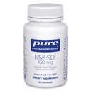 Pure Encapsulations NSK-SD - 100 mg Nattokinase - for Normal Blood Circulation - Supports Fibrinolytic Activity* - Gluten Free & Non-GMO - 120 Capsules
