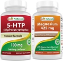 Best Naturals 5-HTP (5-hydroxytryptophan) 100 mg & Magnesium Glycinate 425 mg