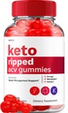 Keto Ripped ACV Gummies - Advanced Ripped Keto + ACV Weight Management Gummies Apple Cider Vinegar Ripped ACV Gummies Dietary Supplement Reviews Extra Strength (60 Gummies)