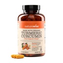 NatureWise Turmeric Curcumin 2250mg Supplement with BioPerine, 180 Capsules
