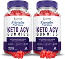 (2 Pack) Ketocalm Nutrition Keto ACV Gummies Advanced Formula 1000MG Keto Calm Nutrition Keto Gummies Apple Cider Vinegar Formulated with Pomegranate Beet Juice Powder B12 Vegan Non GMO 120 Gummys