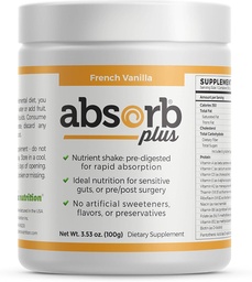 Isolate Protein - Diet Supplement for Improved Gut Health, Extra Nutritional Support, Non-GMO, Gluten-Free, Lactose-Free, Casein-Free (100 g, French Vanilla)