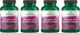 Swanson Chicken Sternum Cartilage - Collagen Type II 500mg 200 Capsules (4 Pack)