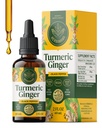 HERBAMAMA Turmeric and Ginger Supplement – Turmeric with Black Pepper & Ginger Root for Digestive Health – Turmeric Ginger Supplements for Immune Support – Non-GMO, Alcohol & Sugar-Free, 28-Day Supply