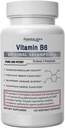 Superior Labs Vitamin B6 50mg, Pure Non-GMO Supplement, High Absorption, Supports Immune & Nervous System, Brain Function, Metabolism & Heart Health, Essential for Hemoglobin Production, 120 Veg Caps