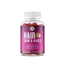 Grab The Gold Hair Skin & Nails Vitamins for Women | Gummies with 6000mcg Biotin & Collagen | 10 Essential Vitamin & Minerals | Gluten-Free, Non-GMO, Passion Fruit Flavor | 1 Month Supply, Made in USA
