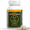 Vital Gut Health 4in1 Formula with Apple Cider Vinegar, Prebiotics & Probiotics, Digestive Enzymes for Strong Immunity Support and Complete Gut and Digestion Support