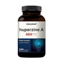 NatureBell Huperzine A 400mcg - 240 Capsules - Brain, Focus & Memory Support* - Plant-Based Nootropic Supplement - Non-GMO & Gluten-Free