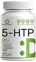 Deal Supplement 5-HTP 200mg Per Serving, 240 Capsules, 98% African Derived Griffonia Seed Extract | 4 in 1 Formula | Plus Active L Theanine, L Tryptophan, & GABA | Relaxation Support Supplement