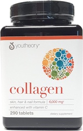 Youtheory Collagen Advanced Formula Type 1,2,3 290 ct (Pack of 3)