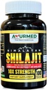 Pure Organic Himalayan Shilajit Capsules (Shilajeet) for Men and Women - 5000 mg Equivalent - Natural Energy & Stamina Booster - 100 Veg Capsules | Made in USA - Fulvic Mineral Supplement