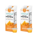 Vidafuel Protein Drink, 16g Protein per 2oz Shot, 32 fl oz Carton, 2 Pack, Citrus, Collagen and Whey Drink, No Artificial Sweeteners