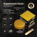 Pure Shilajit Resin 500mg - Maximum Strength Formula with 85+ Trace Minerals & Fulvic Acid for Energy and Immune Wellness - 50g (1 Pack)