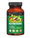 Fruits and Veggies Supplement, 36 Fruits & Vegetables with 24 Essential Vitamins, Minerals & Trace Elements,High in Fiber for Digestion & Constipation Relief,Daily Nutritional Support,120 Capsules