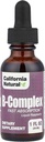 California Natural B Complex Sublingual Supplement, Raspberry, 1 Ounce