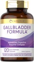 Carlyle Gallbladder Formula Supplement | 120 Capsules | with Extra Strength Ox Bile | Complete Digestive Enzyme Complex | Non-GMO & Gluten Free