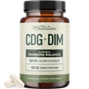 Calcium D-Glucarate with DIM Supplement for Estrogen Detox & Hormone Balance for Women & Men | Detox & Cleanse, Hormonal Acne, Menopause & CDG for Liver Support | Non-GMO, Third-Party Tested | 30ct