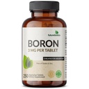 Futurebiotics Boron 3mg, Vegetarian, Non-GMO, Chelated for Absorption, 250 Tablets